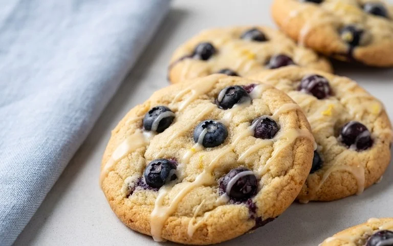 Lemon Blueberry Cookies Recipe