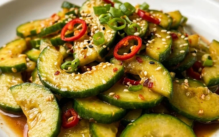 Spicy Asian Cucumber Salad