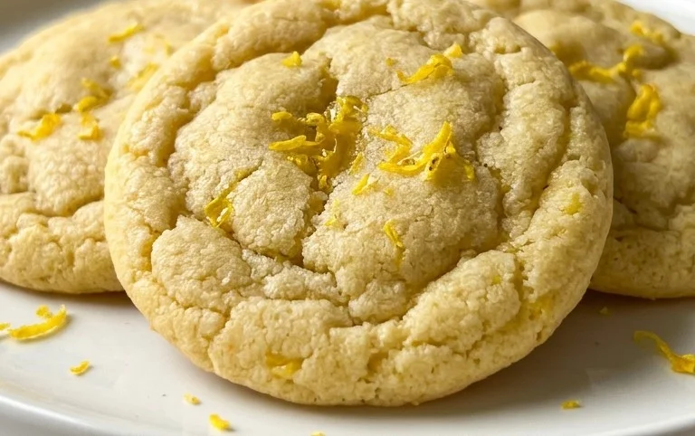 Soft & Chewy Lemon Cookies
