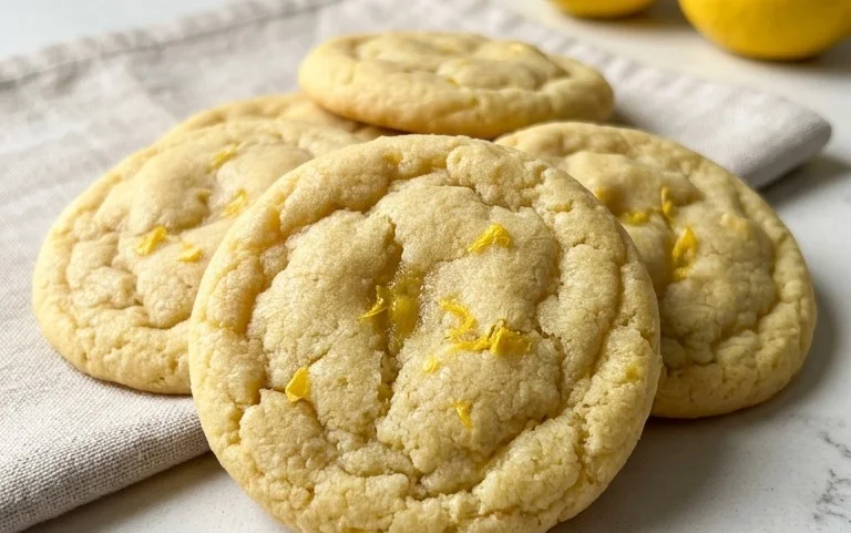Soft & Chewy Lemon Cookies