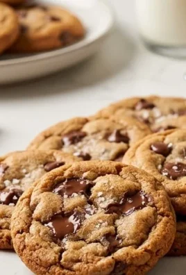 Crispy and Chewy Chocolate Chip Cookies