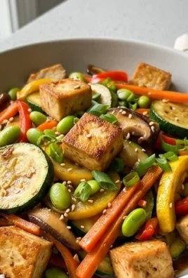 Zucchini Stir Fry With Tofu (Vegan)