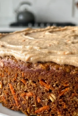 Easy Flourless Oatmeal Carrot Cake Recipe