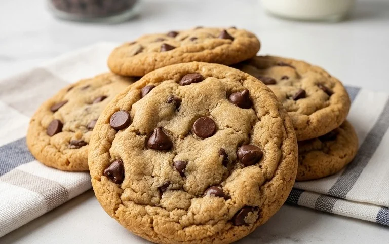 The Best Soft Chocolate Chip Cookies