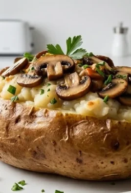 The Ultimate Stuffed Baked Potatoes with Mushrooms