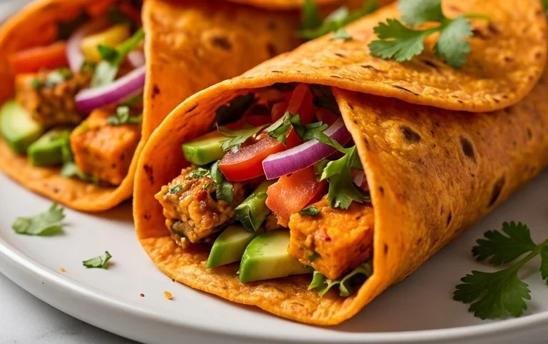 Sweet Potato Tortillas (Gluten-Free Vegan Wraps)