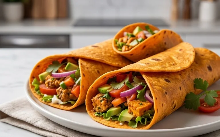 Sweet Potato Tortillas (Gluten-Free Vegan Wraps)