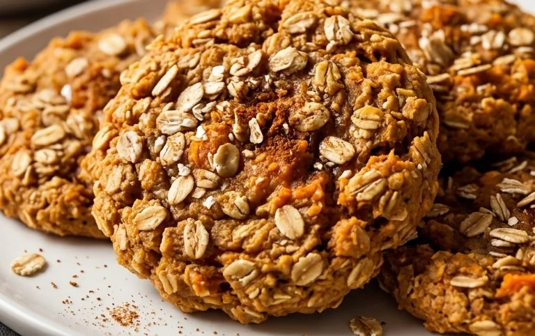 Sweet Potato Oatmeal Cookies