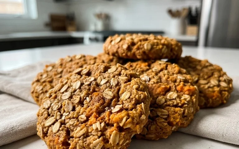 Sweet Potato Oatmeal Cookies