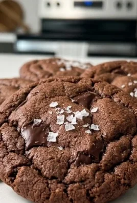 Salted Brownie Cookies