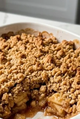Healthy Breakfast Apple Crum extractble