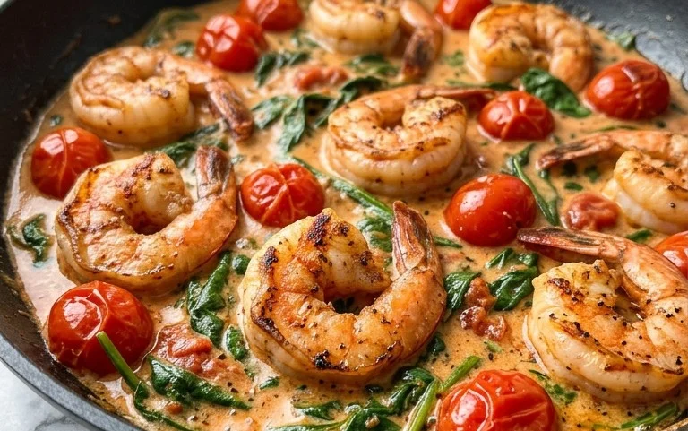 Tuscan Shrimp (One-Pan, 30-Minute Dinner)