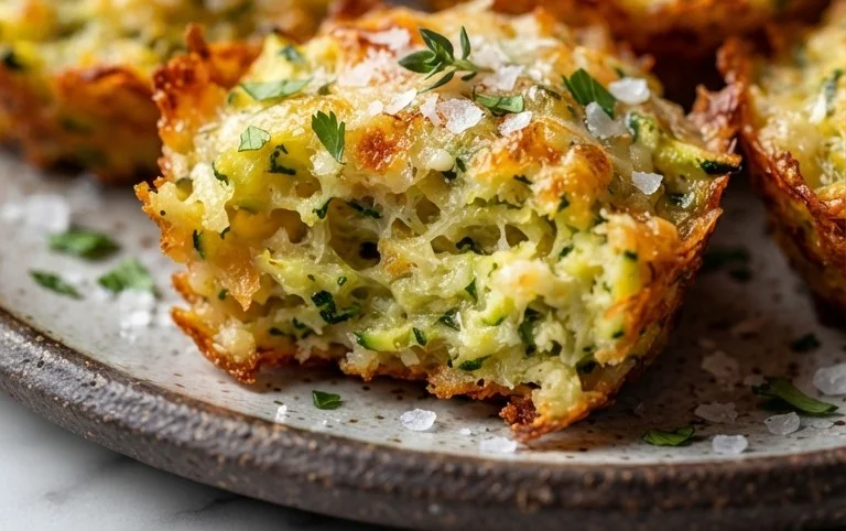 Zucchini Garlic Bites
