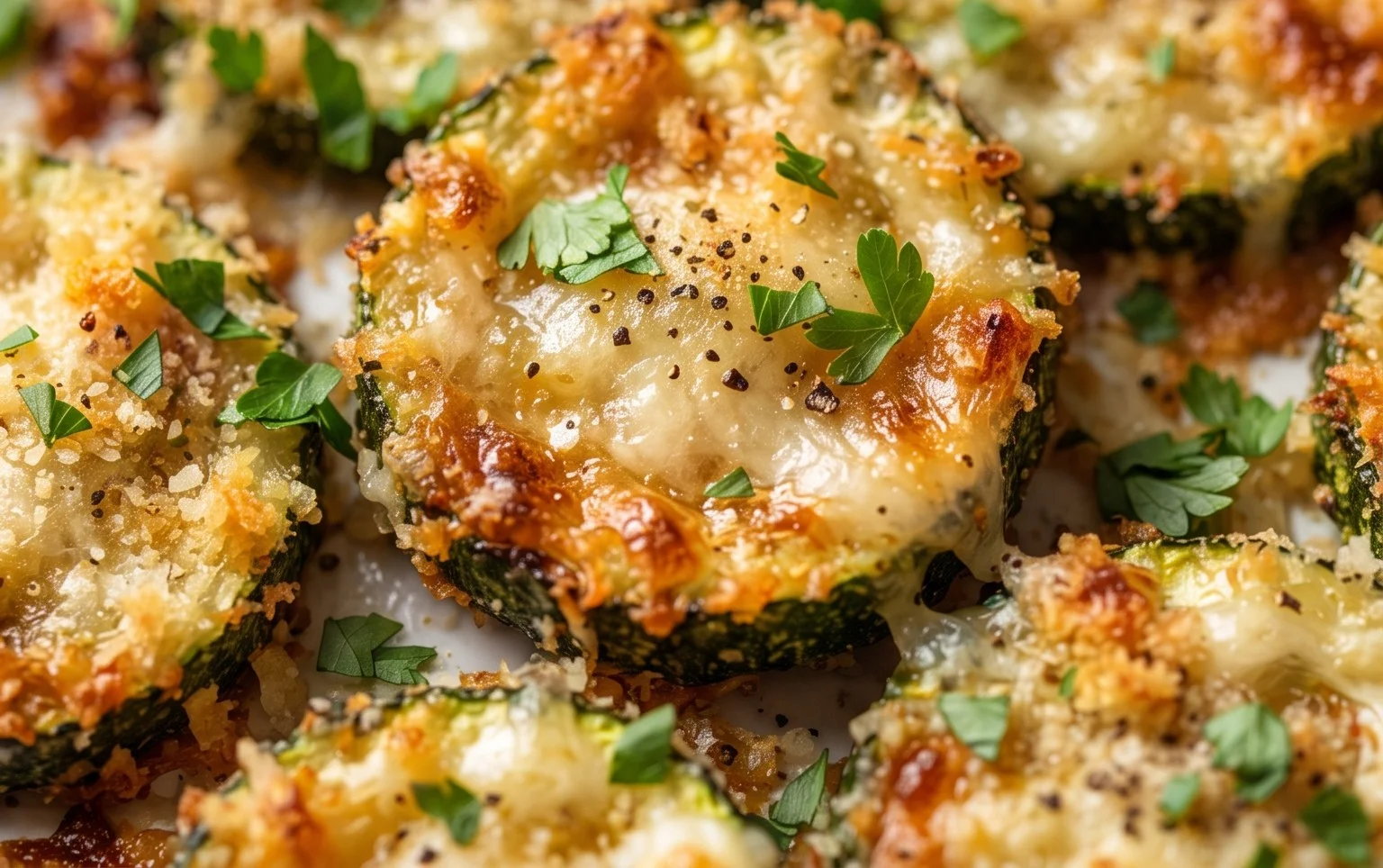 Baked Parmesan Zucchini