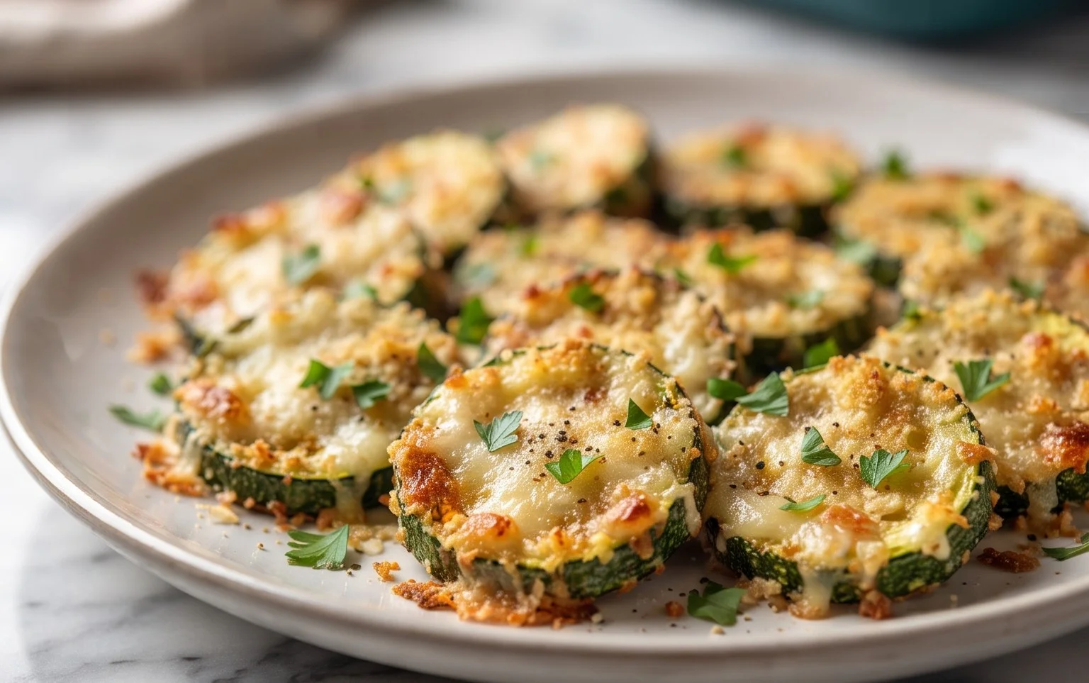 Baked Parmesan Zucchini