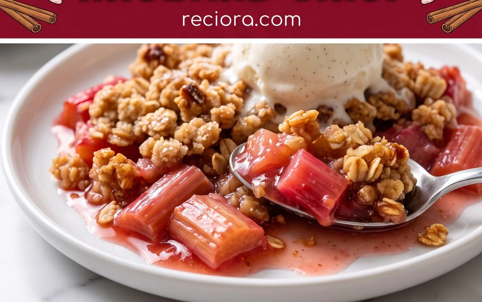 Easy Rhubarb Crisp