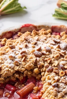 Easy Rhubarb Crisp