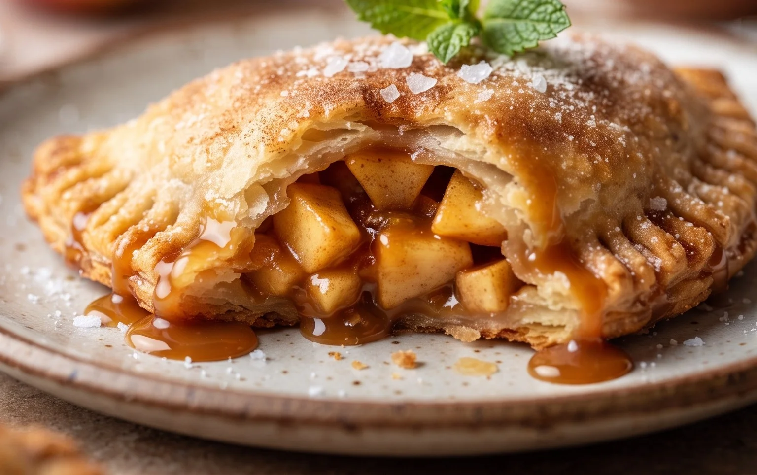 Caramel Apple Empanadas