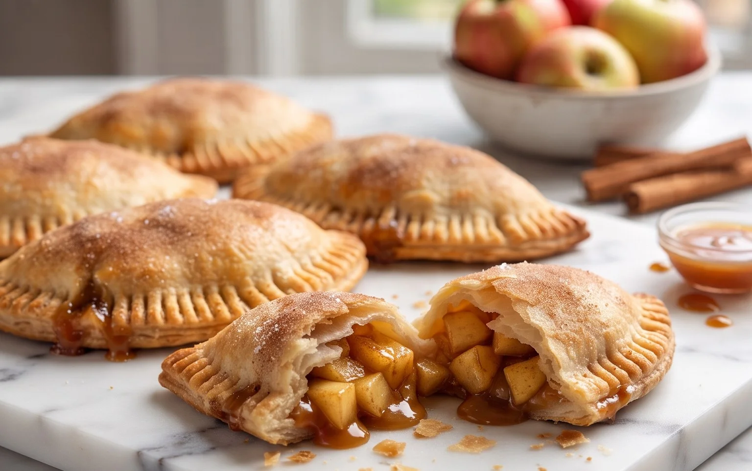 Caramel Apple Empanadas