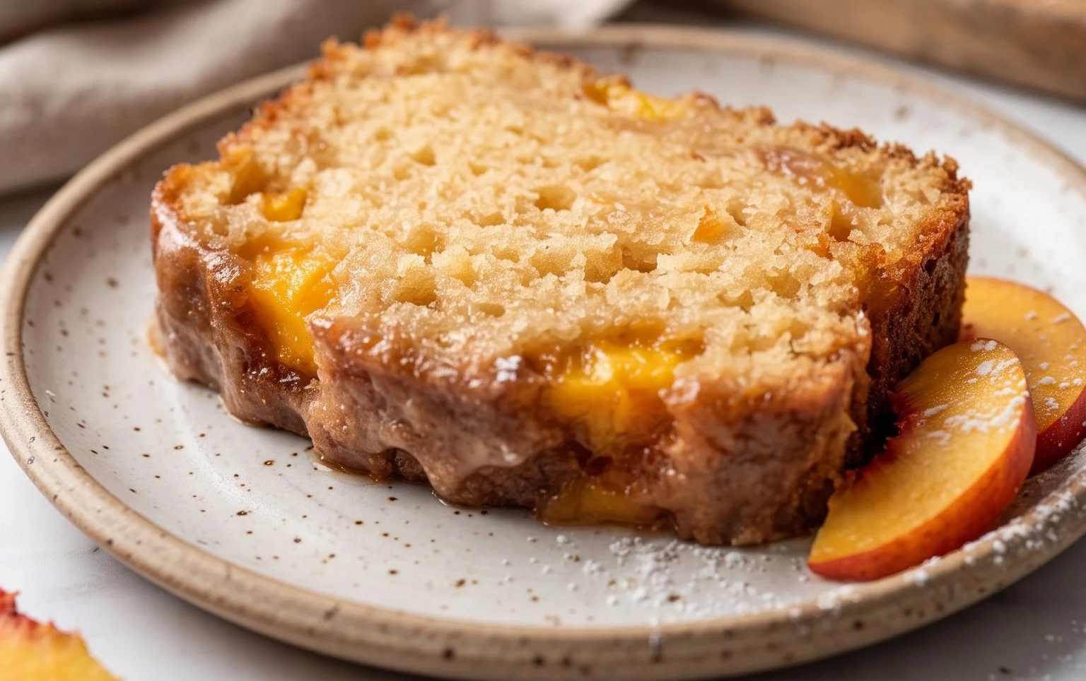 Southern Peach Bread