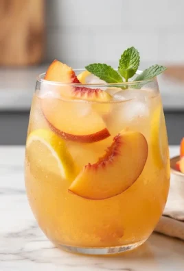 Refreshing Peach Lemonade