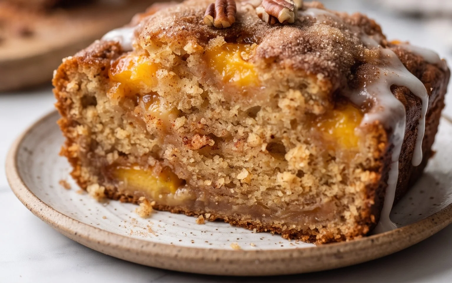 Spiced Peach Bread