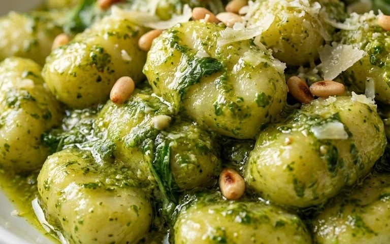 Creamy Pesto Gnocchi