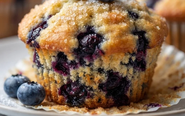 Homemade Blueberry Muffins