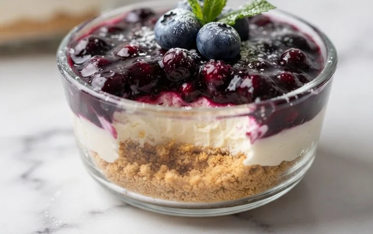 No-Bake Blueberry Yum Yum