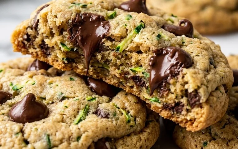 Zucchini Chocolate Chip Cookies