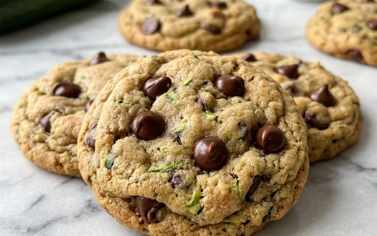 Zucchini Chocolate Chip Cookies