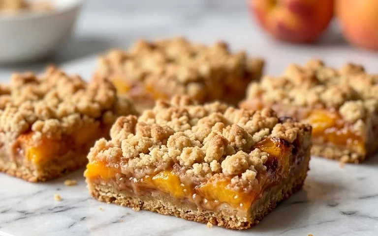 Fresh Peach Crum extractb Bars