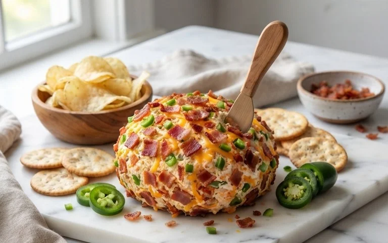 Jalapeno Popper Cheese Ball