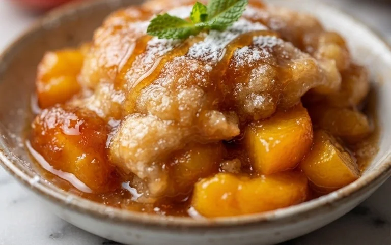 Peach Dumplings