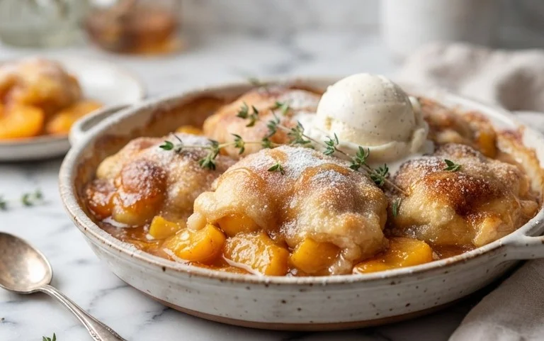 Peach Dumplings