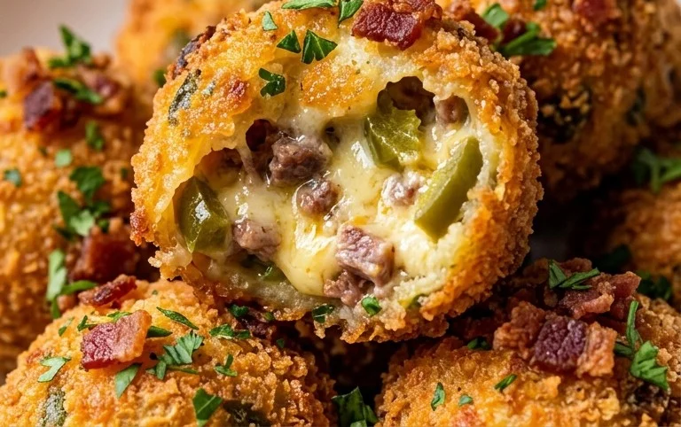 Beef Bacon Jalapeño Popper Cheese Balls