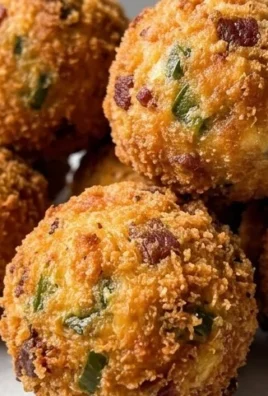 Beef Bacon Jalapeño Popper Cheese Balls