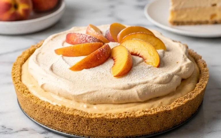 Peach Chiffon Pie