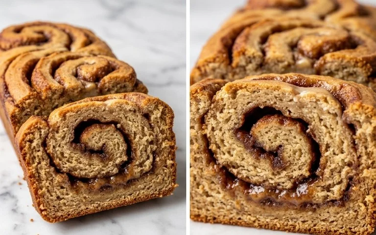 Cinnamon Roll Banana Bread