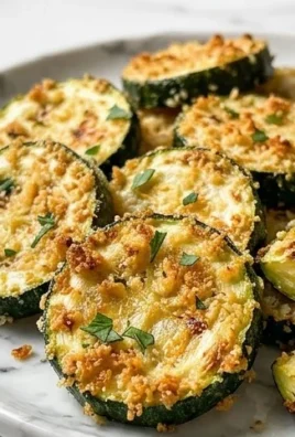 Irresistibly Crunchy Garlic Parmesan Roasted Zucchini
