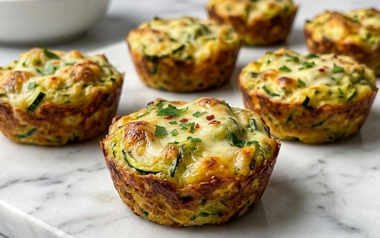 Zucchini Garlic Bites