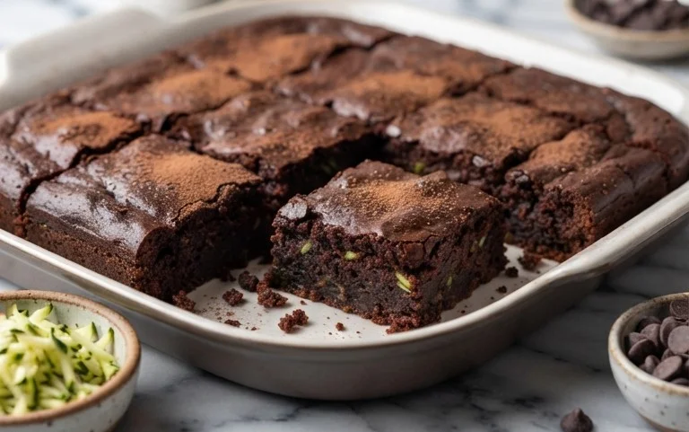 Chocolate Zucchini Brownies Recipe