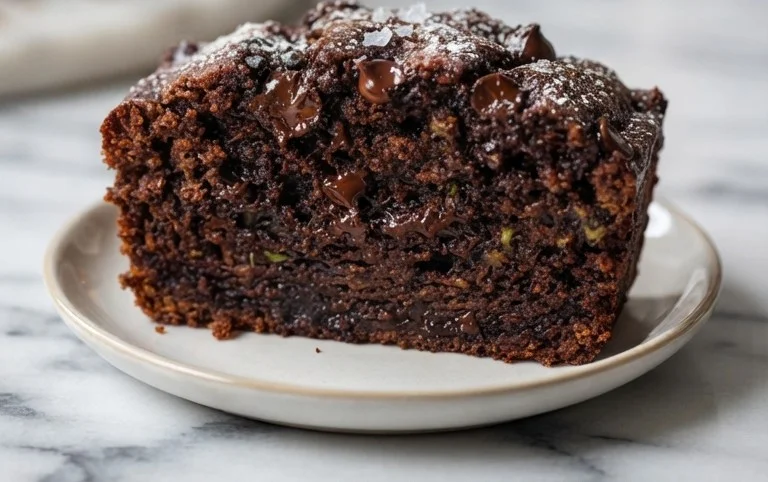 Double Dark Chocolate Zucchini Bread