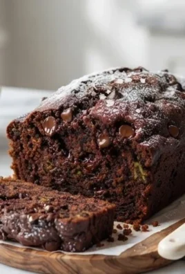 Double Dark Chocolate Zucchini Bread