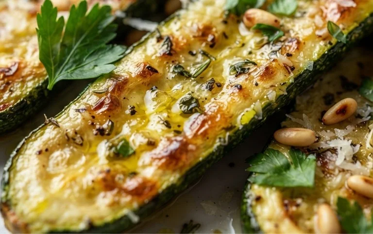 Simple Herb-Infused Roasted Zucchini Recipe