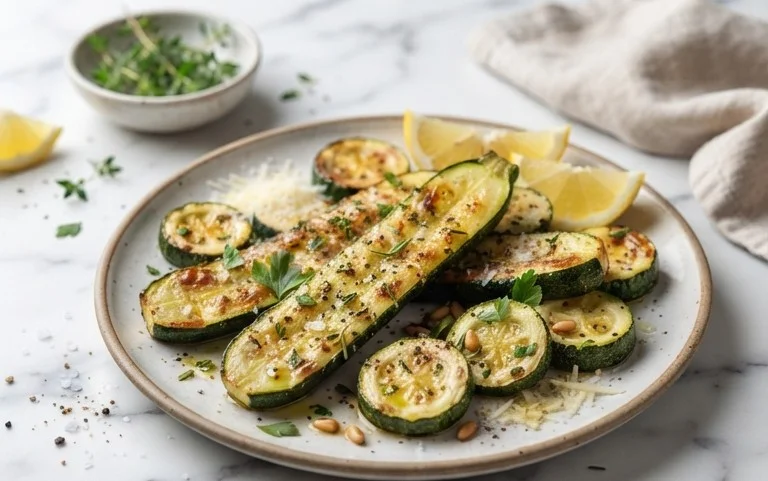 Simple Herb-Infused Roasted Zucchini Recipe