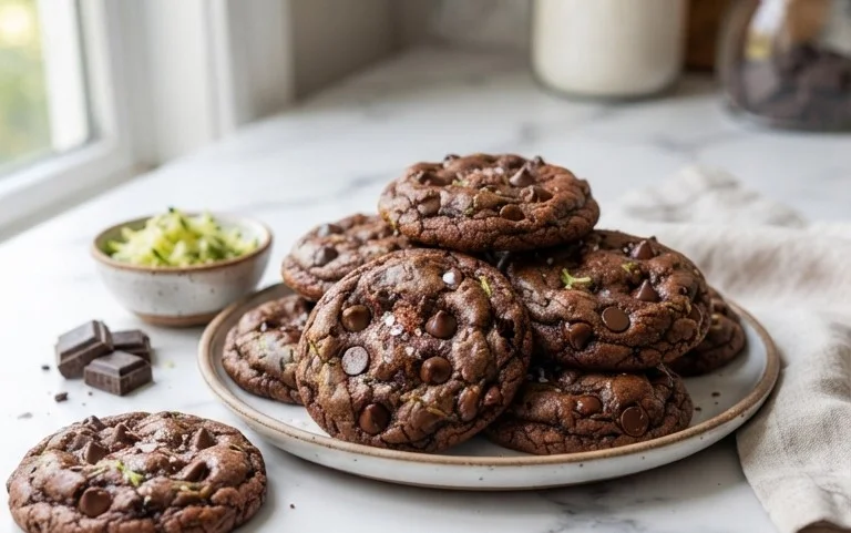 Chocolate Zucchini Cookies