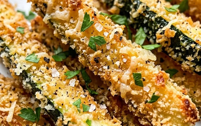 Baked Parmesan Zucchini Fries