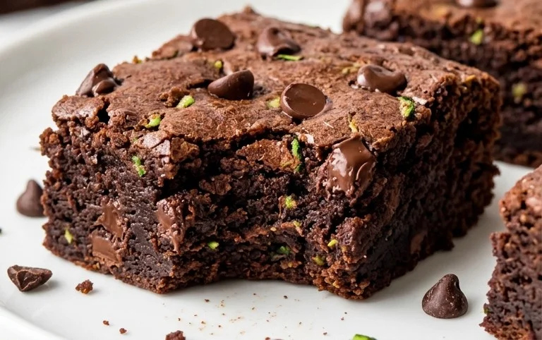 Secretly Healthy Zucchini Brownies